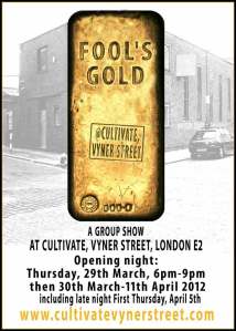 FOOL'S GOLD EVENT POSTER