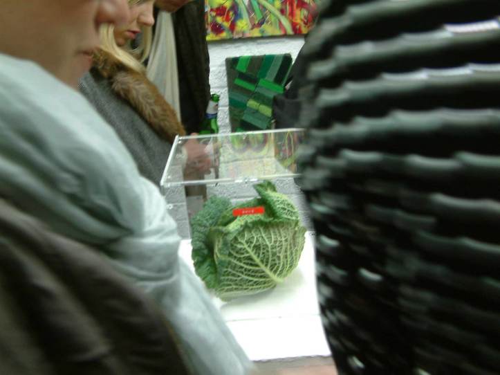 Johhny Doe's DAVE, the star of the IT IS GREEN show at Cultivate