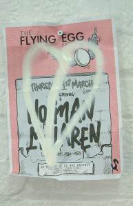 Norman Mclaren - A4 Found recycled out-of-date flyer (March 2012)
