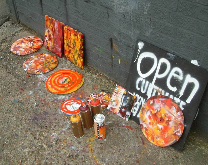 FRIDAY 13th, outside painting