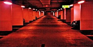 the car park awaits tomorrow's art