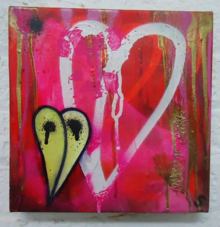 Red Italian Shoe, leaf growth, stitching....