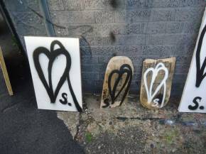 Painting on found things