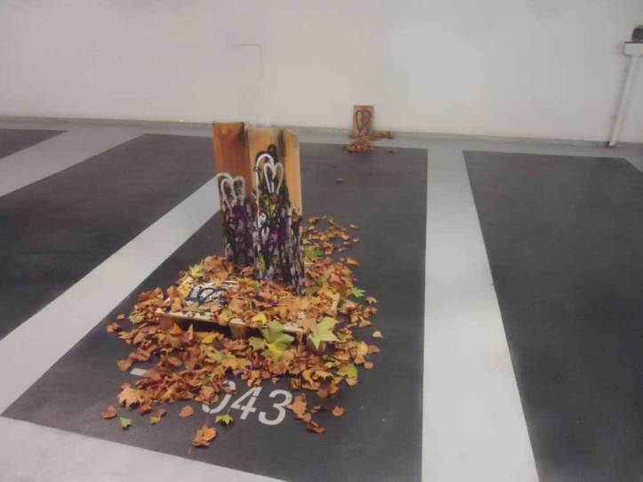 SEAN WORRALL - "EMMA STREET" (A London carpark 2014)