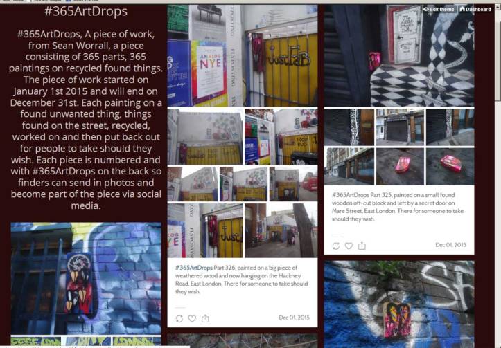 #365ArtDrops in full via Tumblr