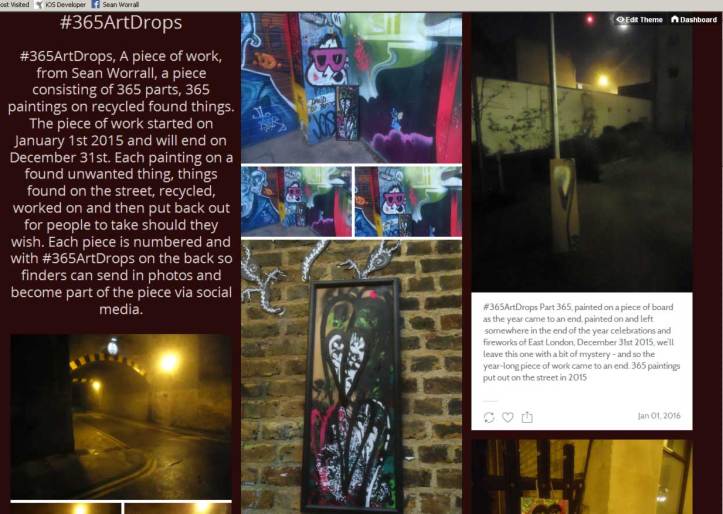 Tumblr feed, January 1st 2016