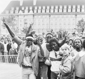 Hip-Hop Jam, London, 1984 (Photo: Martin Jones) 