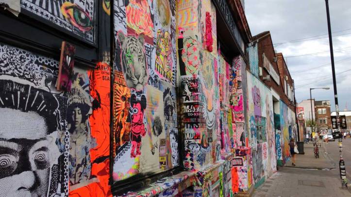 #43ArtDrop, Hackney Wick, July 2016